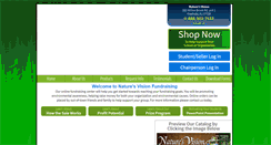 Desktop Screenshot of naturesvisionfundraising.com